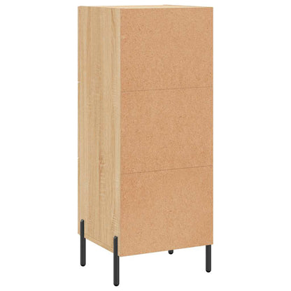 vidaXL Sideboard Sonoma Oak 34,5x34x90 cm Engineered Wood