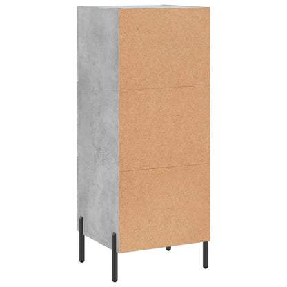 vidaXL Sideboard Concrete Grey 34.5x34x90 cm Engineered Wood