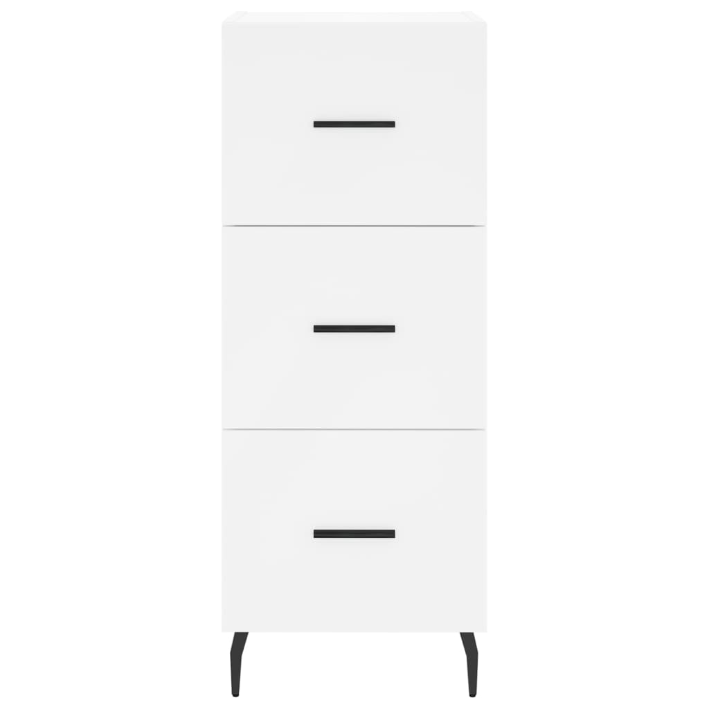 vidaXL Sideboard White 34.5x34x90 cm Engineered Wood