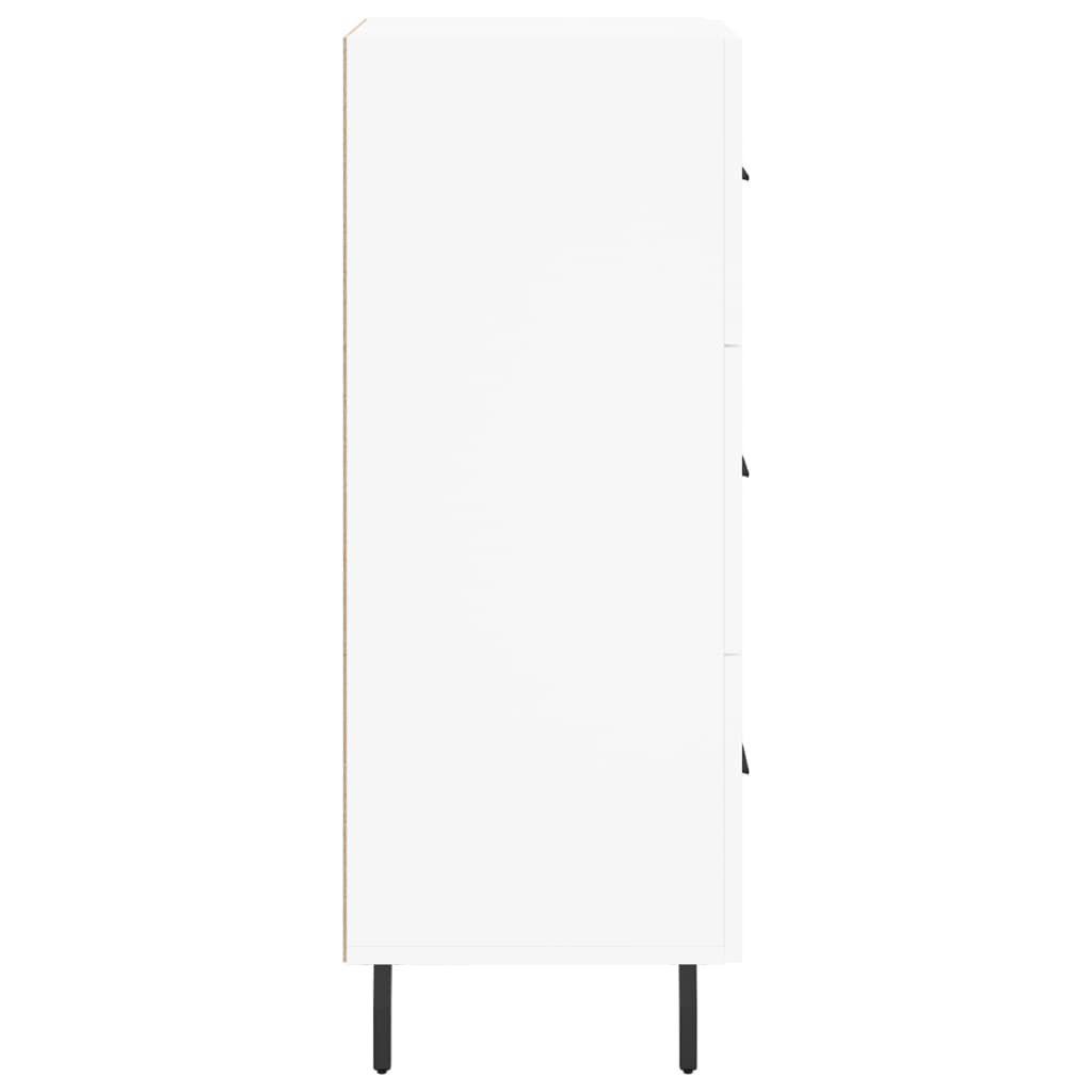 vidaXL Sideboard White 34.5x34x90 cm Engineered Wood