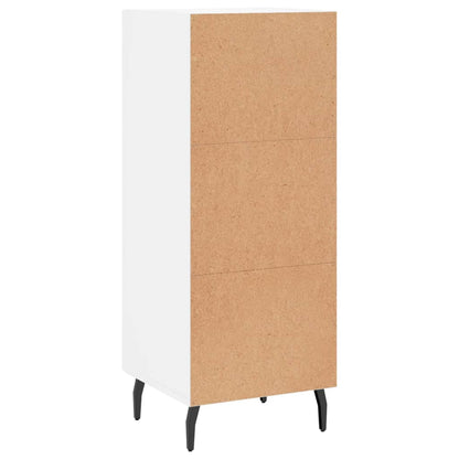 vidaXL Sideboard White 34.5x34x90 cm Engineered Wood