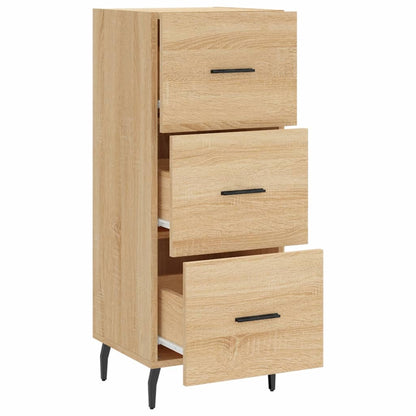 vidaXL Sideboard Sonoma Oak 34,5x34x90 cm Engineered Wood