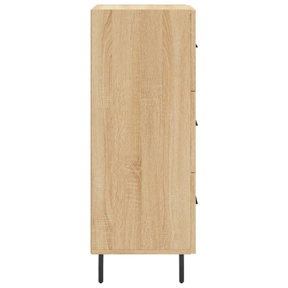 vidaXL Sideboard Sonoma Oak 34,5x34x90 cm Engineered Wood