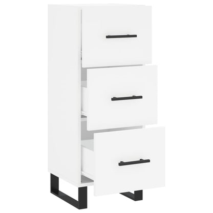 vidaXL Sideboard White 34.5x34x90 cm Engineered Wood