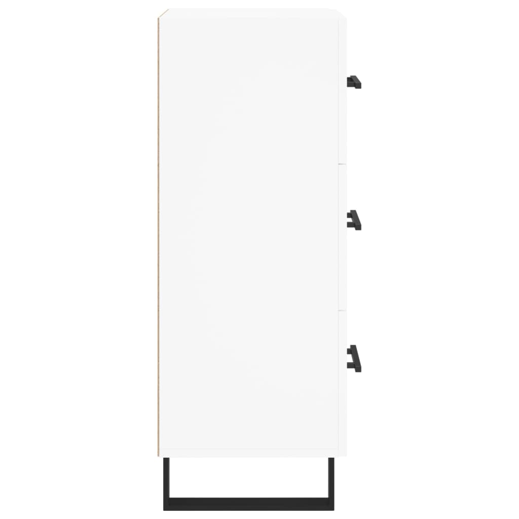 vidaXL Sideboard White 34.5x34x90 cm Engineered Wood
