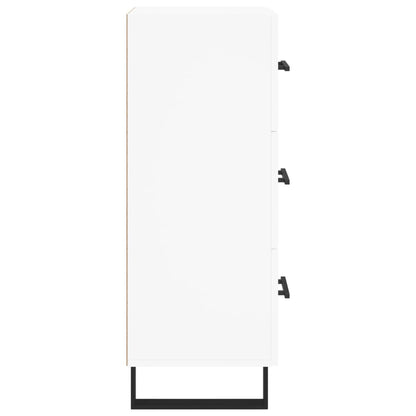 vidaXL Sideboard White 34.5x34x90 cm Engineered Wood