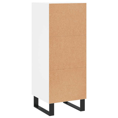 vidaXL Sideboard White 34.5x34x90 cm Engineered Wood