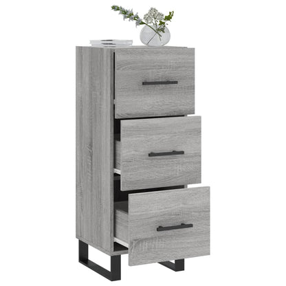 vidaXL Sideboard Grey Sonoma 34,5x34x90 cm Engineered Wood