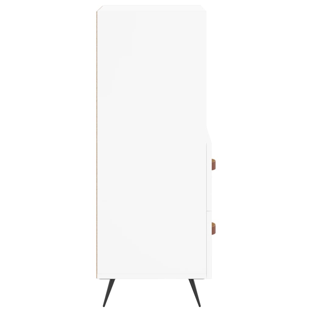 vidaXL Sideboard White 34.5x34x90 cm Engineered Wood