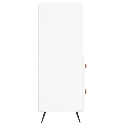 vidaXL Sideboard White 34.5x34x90 cm Engineered Wood