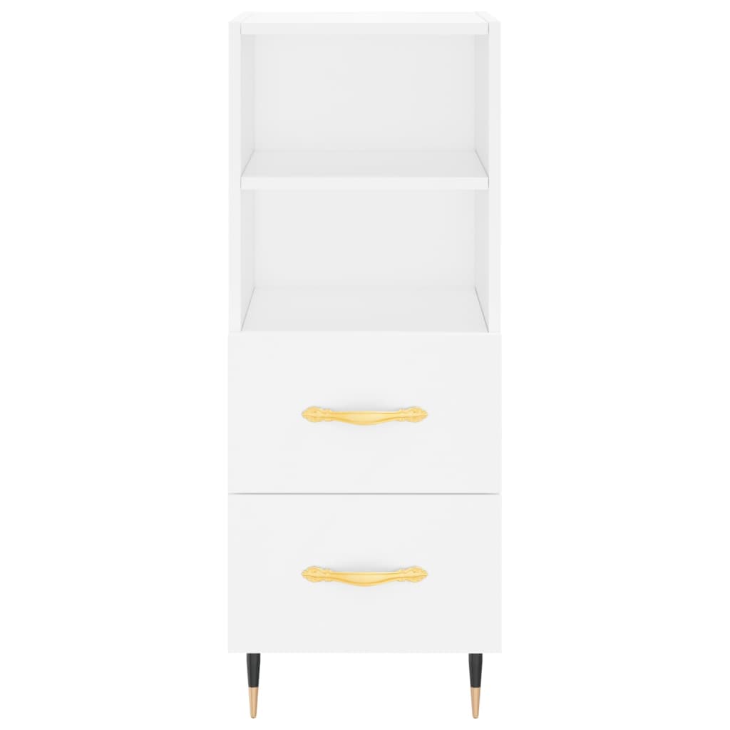 vidaXL Sideboard White 34.5x34x90 cm Engineered Wood