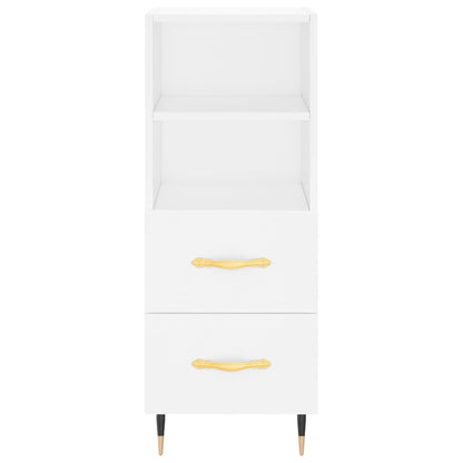 vidaXL Sideboard White 34.5x34x90 cm Engineered Wood