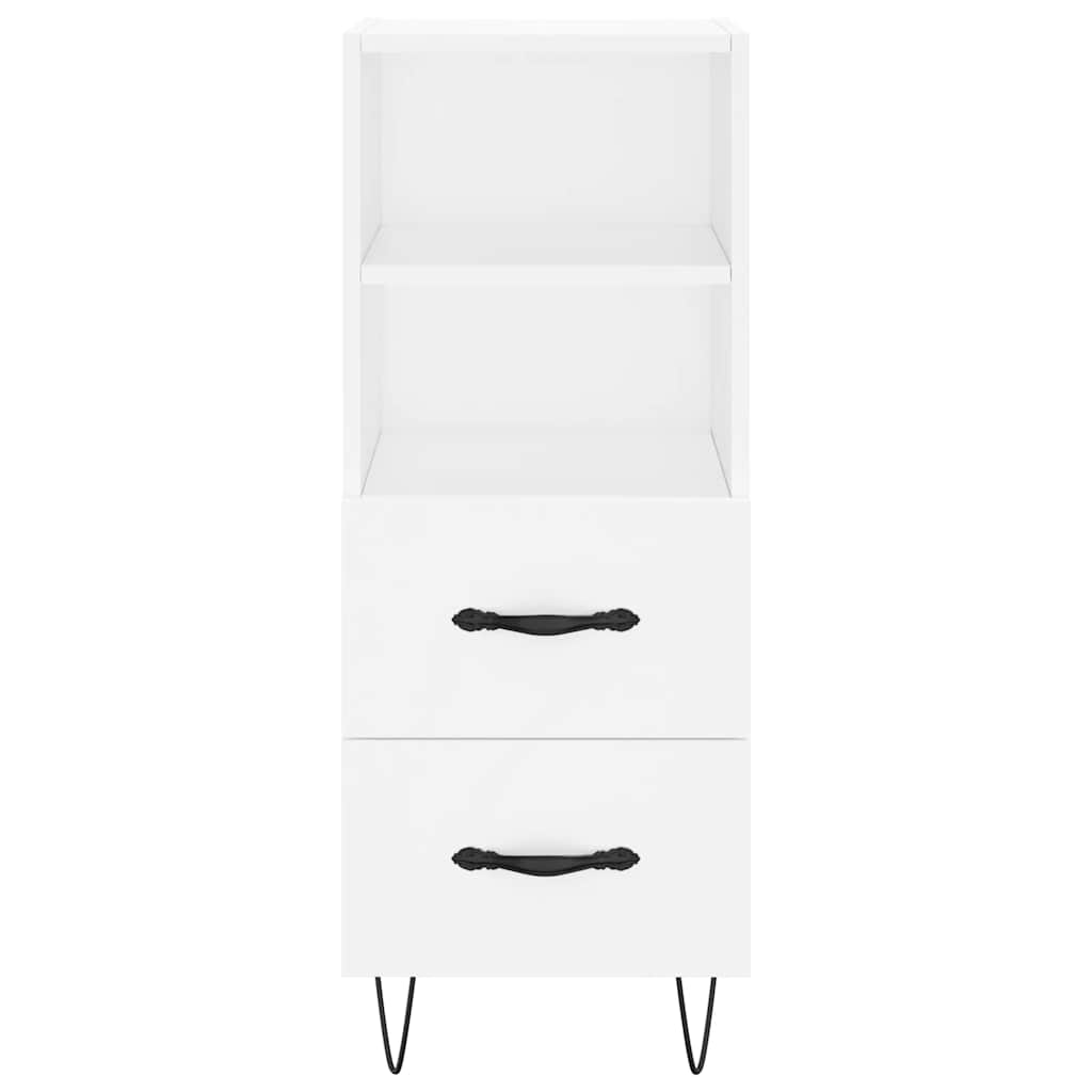 vidaXL Sideboard White 34.5x34x90 cm Engineered Wood
