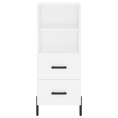 vidaXL Sideboard White 34.5x34x90 cm Engineered Wood