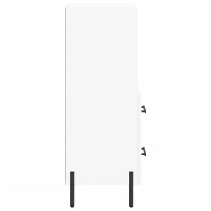 vidaXL Sideboard White 34.5x34x90 cm Engineered Wood