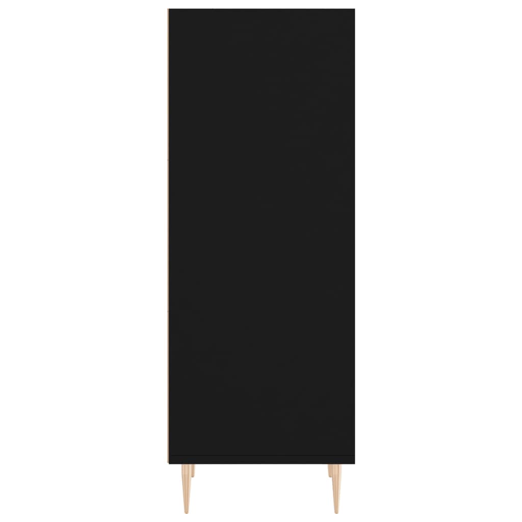 vidaXL Sideboard Black 34.5x32.5x90 cm Engineered Wood