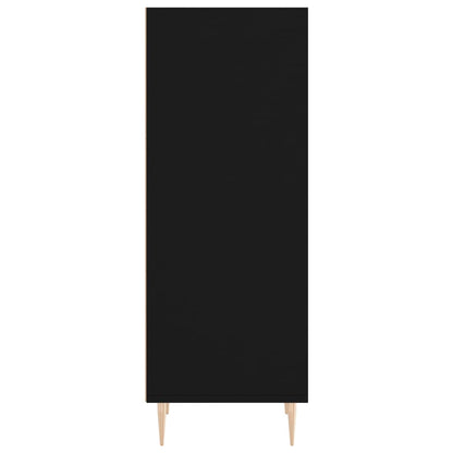 vidaXL Sideboard Black 34.5x32.5x90 cm Engineered Wood