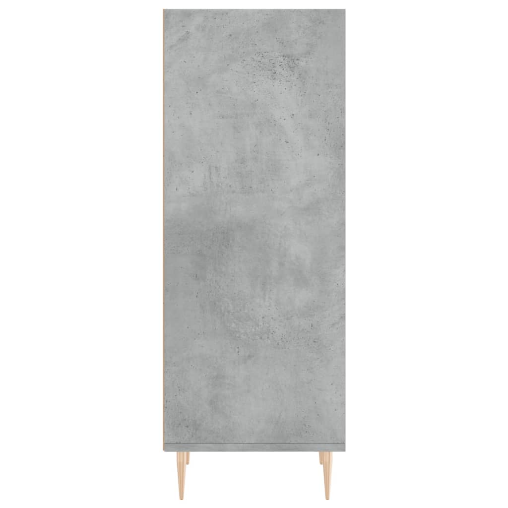 vidaXL Sideboard Concrete Grey 34.5x32.5x90 cm Engineered Wood