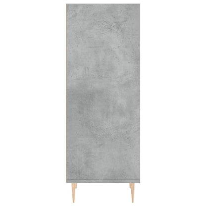 vidaXL Sideboard Concrete Grey 34.5x32.5x90 cm Engineered Wood