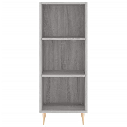 vidaXL Sideboard Grey Sonoma 34.5x32.5x90 cm Engineered Wood
