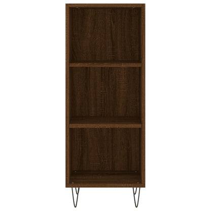vidaXL Sideboard Brown Oak 34.5x32.5x90 cm Engineered Wood