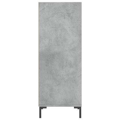 vidaXL Sideboard Concrete Grey 34.5x32.5x90 cm Engineered Wood
