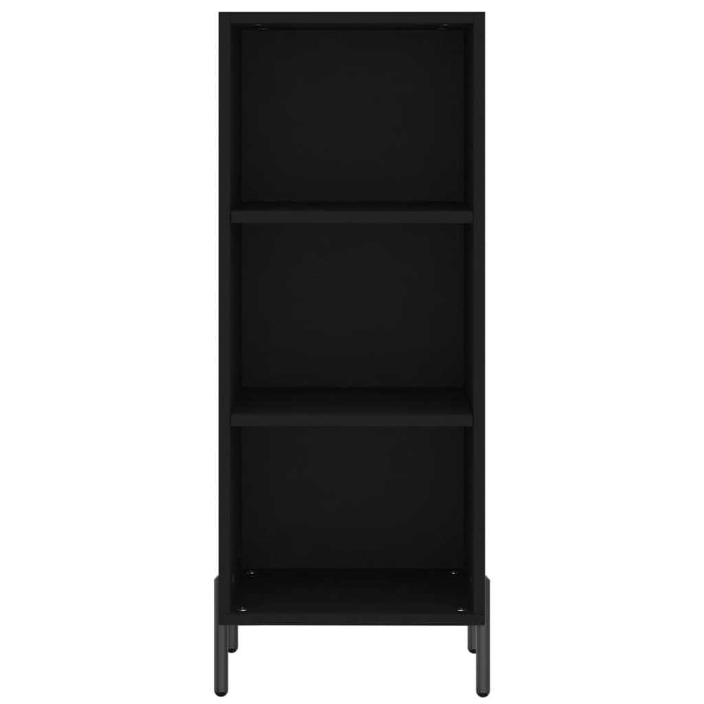 vidaXL Sideboard Black 34.5x32.5x90 cm Engineered Wood