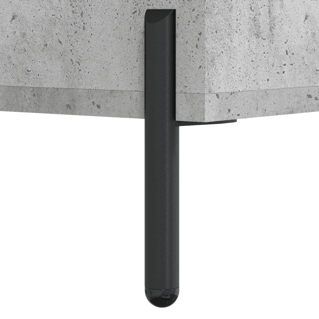 vidaXL Sideboard Concrete Grey 34.5x32.5x90 cm Engineered Wood