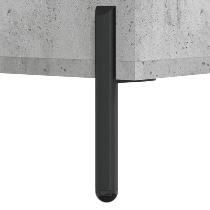 vidaXL Sideboard Concrete Grey 34.5x32.5x90 cm Engineered Wood