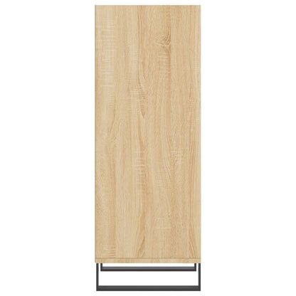 vidaXL Sideboard Sonoma Oak 34.5x32.5x90 cm Engineered Wood