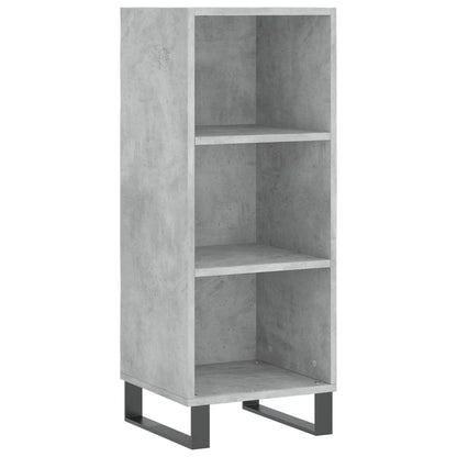vidaXL Sideboard Concrete Grey 34.5x32.5x90 cm Engineered Wood