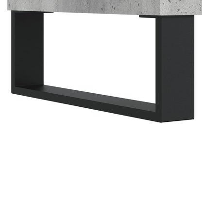 vidaXL Sideboard Concrete Grey 34.5x32.5x90 cm Engineered Wood