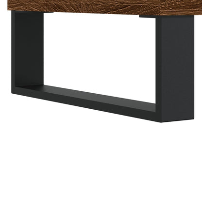 vidaXL Sideboard Brown Oak 34.5x32.5x90 cm Engineered Wood