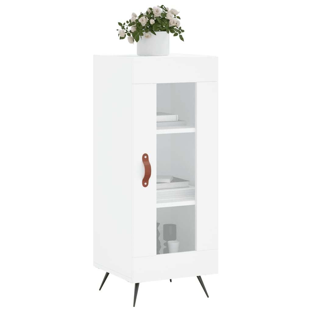 vidaXL Sideboard White 34,5x34x90 cm Engineered Wood