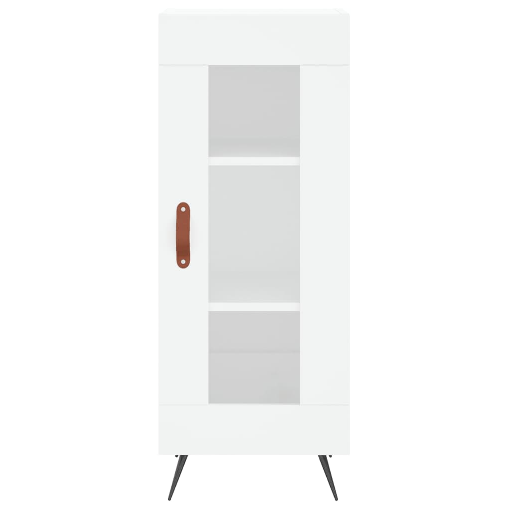 vidaXL Sideboard White 34,5x34x90 cm Engineered Wood