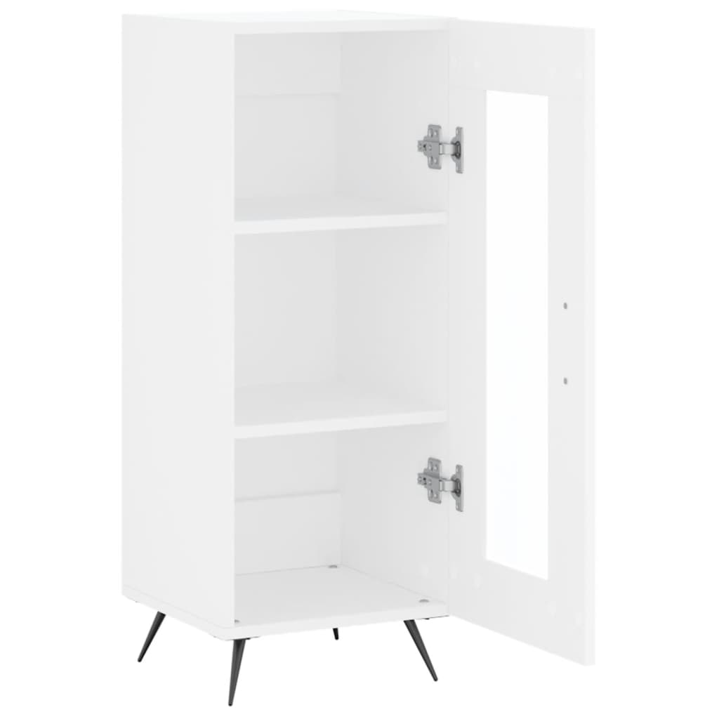 vidaXL Sideboard White 34,5x34x90 cm Engineered Wood