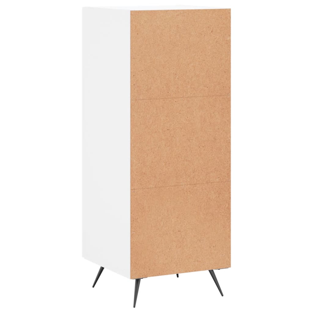 vidaXL Sideboard White 34,5x34x90 cm Engineered Wood
