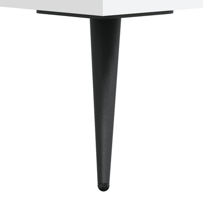 vidaXL Sideboard White 34,5x34x90 cm Engineered Wood
