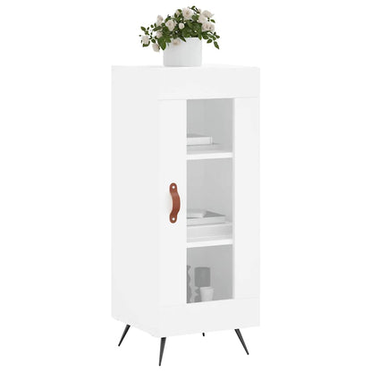 vidaXL Sideboard High Gloss White 34,5x34x90 cm Engineered Wood