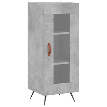 vidaXL Sideboard Concrete Grey 34,5x34x90 cm Engineered Wood