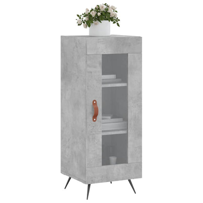 vidaXL Sideboard Concrete Grey 34,5x34x90 cm Engineered Wood