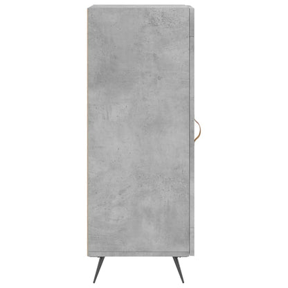 vidaXL Sideboard Concrete Grey 34,5x34x90 cm Engineered Wood