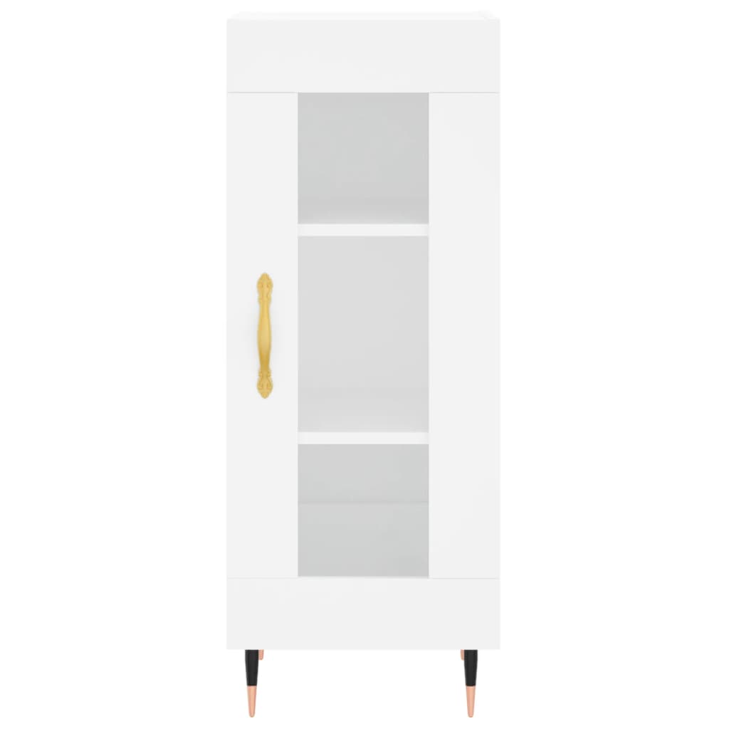 vidaXL Sideboard White 34.5x34x90 cm Engineered Wood