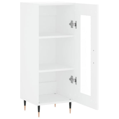 vidaXL Sideboard White 34.5x34x90 cm Engineered Wood