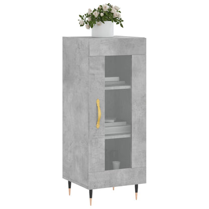 vidaXL Sideboard Concrete Grey 34,5x34x90 cm Engineered Wood