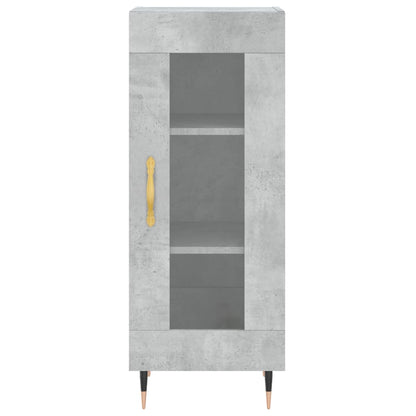 vidaXL Sideboard Concrete Grey 34.5x34x90 cm Engineered Wood