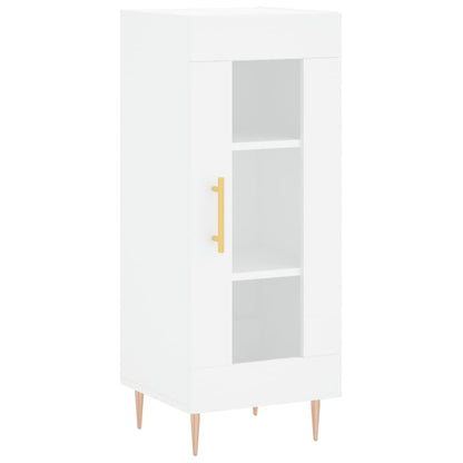 vidaXL Sideboard White 34,5x34x90 cm Engineered Wood