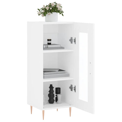 vidaXL Sideboard White 34,5x34x90 cm Engineered Wood
