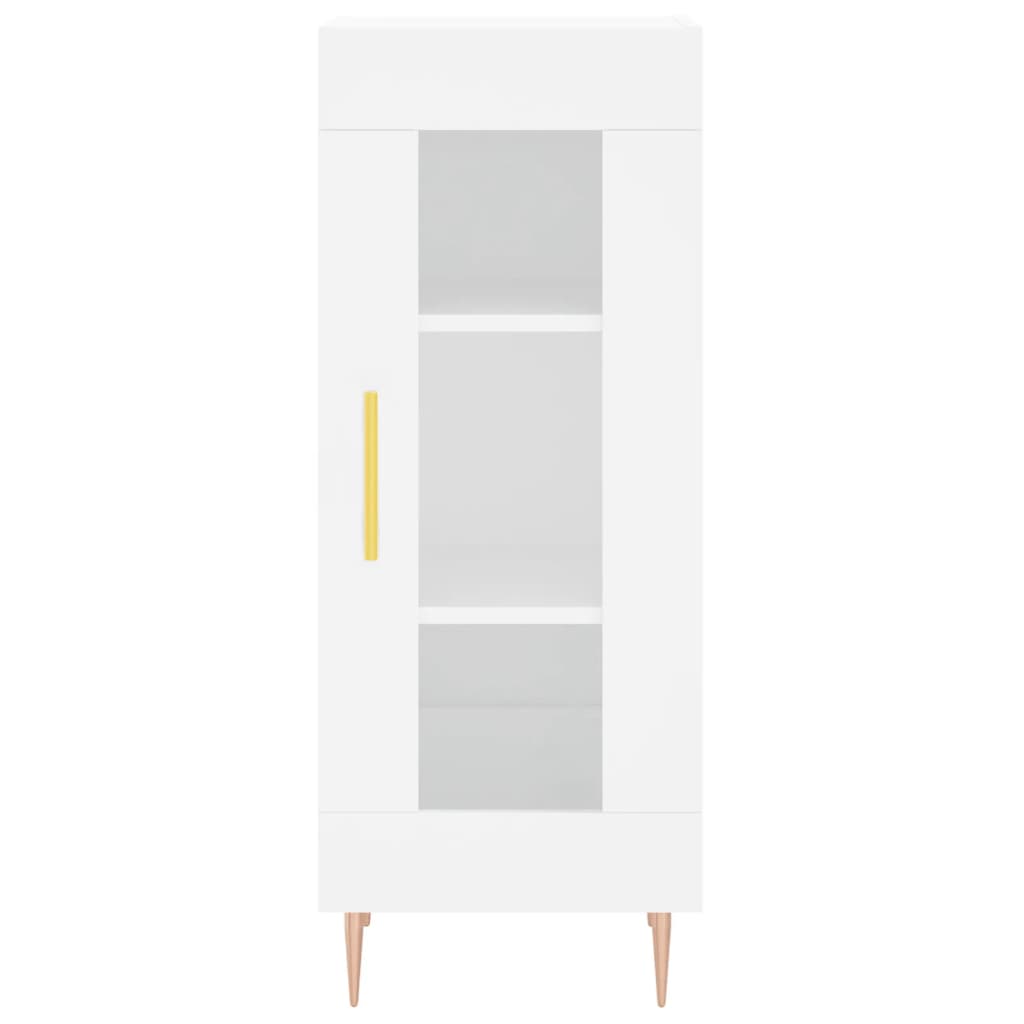 vidaXL Sideboard White 34,5x34x90 cm Engineered Wood