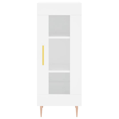 vidaXL Sideboard White 34,5x34x90 cm Engineered Wood